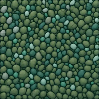 clean river pebbles