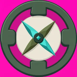 compass, plain design