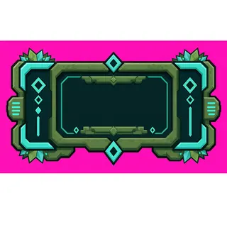 empty dialogue frame, keyboard-focused state