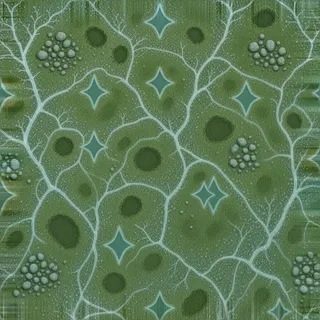 frosted forest soil