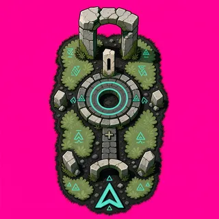 scorch mark, elongated arrangement