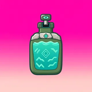 water flask, rare accent design