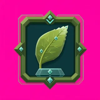 leaf, rare accent design