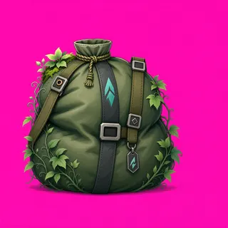 overgrown supply sack