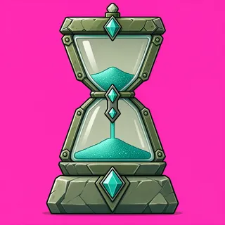 hourglass, ornate design