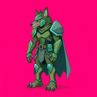 original adult beast enemy, facing west