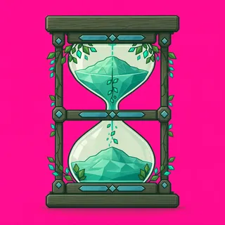 hourglass, rare accent design