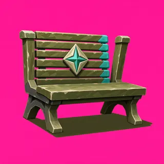 weathered bench