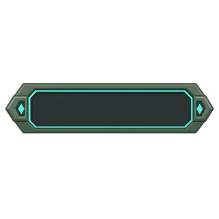 empty status bar frame, keyboard-focused state