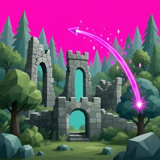 projectile trail