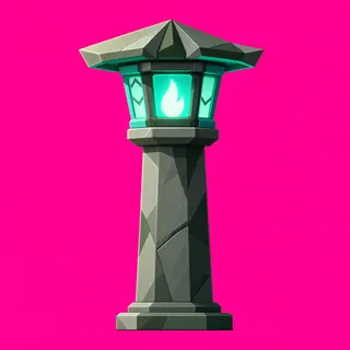 clean lantern post