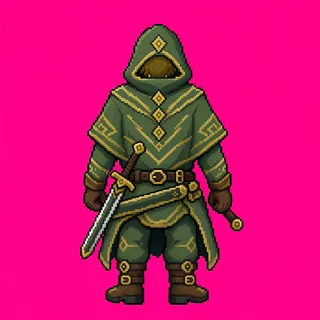 original adult player adventurer, facing south