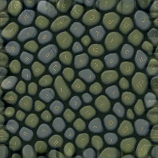 clean worn cobbles