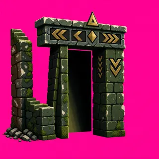 weathered gate