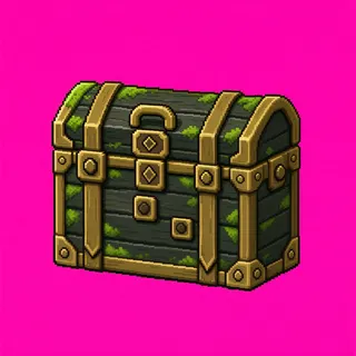 overgrown storage chest
