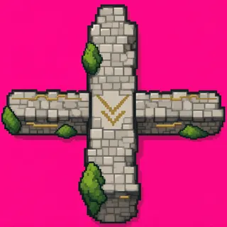 wall cross junction, intact