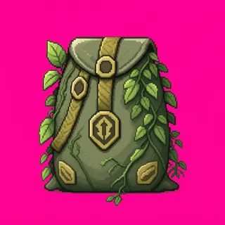 overgrown supply sack
