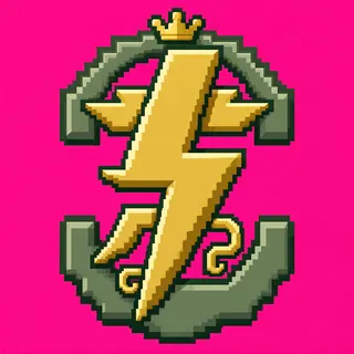 lightning bolt, ornate design