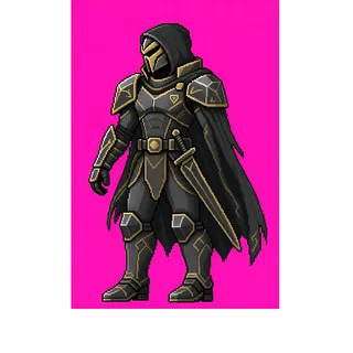original adult armored enemy, facing west