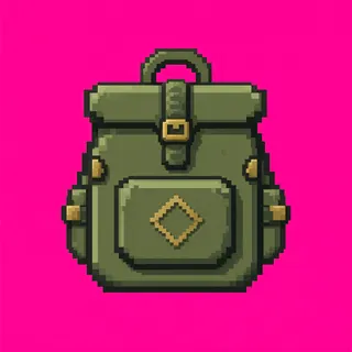 backpack, plain design