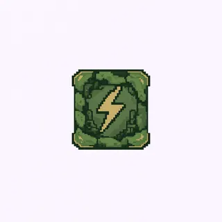 lightning bolt, rare accent design