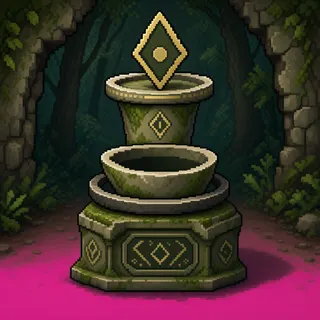 clean relic pedestal