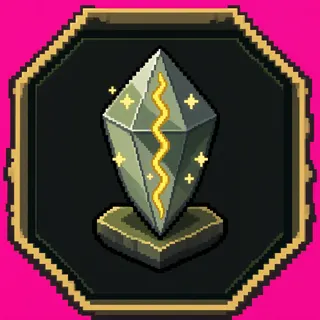 energy crystal, plain design