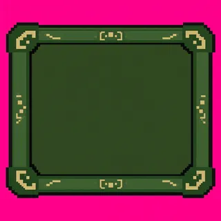 empty dialogue frame, selected state