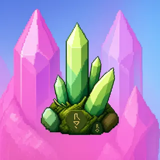 clean crystal cluster