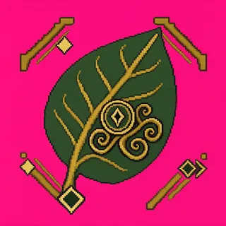 leaf, ornate design