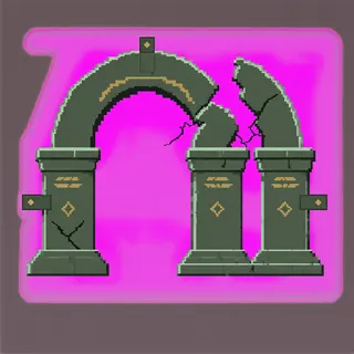 support arch, damaged
