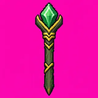 staff, ornate design