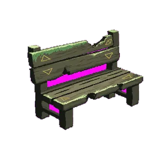damaged bench