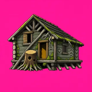 weathered small dwelling