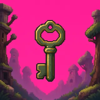 key, rare accent design
