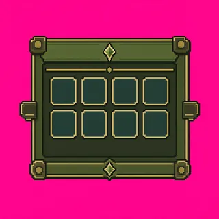 empty inventory panel, keyboard-focused state