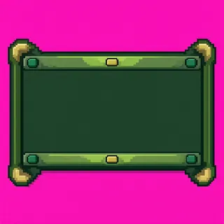 empty inventory panel, pressed state