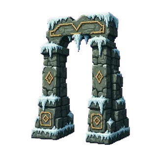 frosted gate