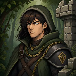 original adult ranger, determined expression