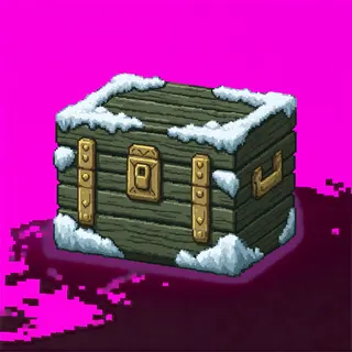 frosted storage chest