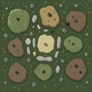 clean earthen floor