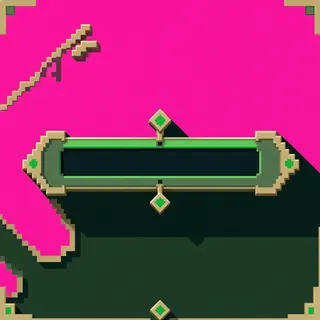 empty status bar frame, keyboard-focused state