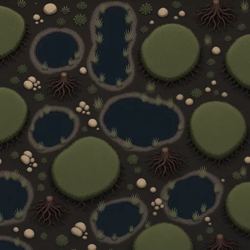 Swamp Terrain · 0000126 preview