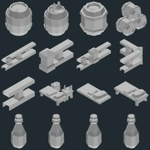Preview of KayKit Dungeon Remastered 1.0