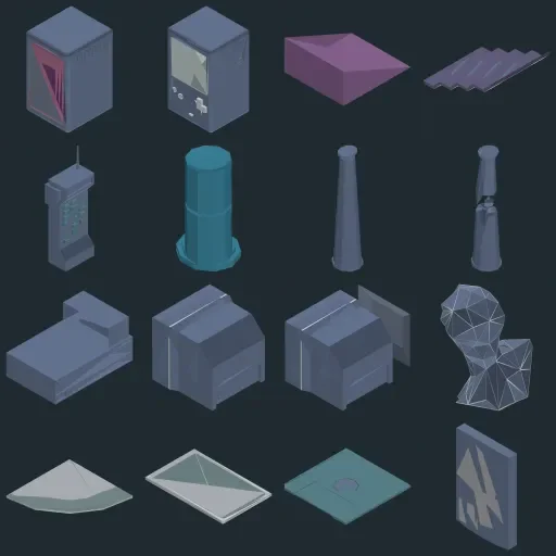 Preview of Polygonal Mind · chromatic chaos · Part 1