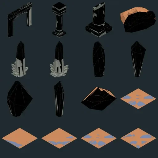 Preview of Polygonal Mind · crystal crossroads · Part 1