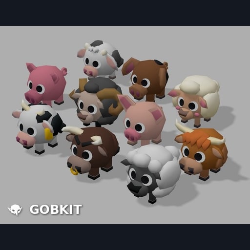 Gobkit Free Animal Pack Vol.3 preview