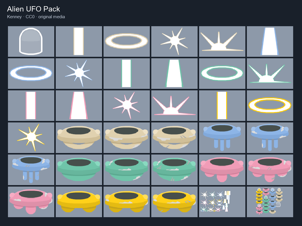 Preview of Alien UFO Pack