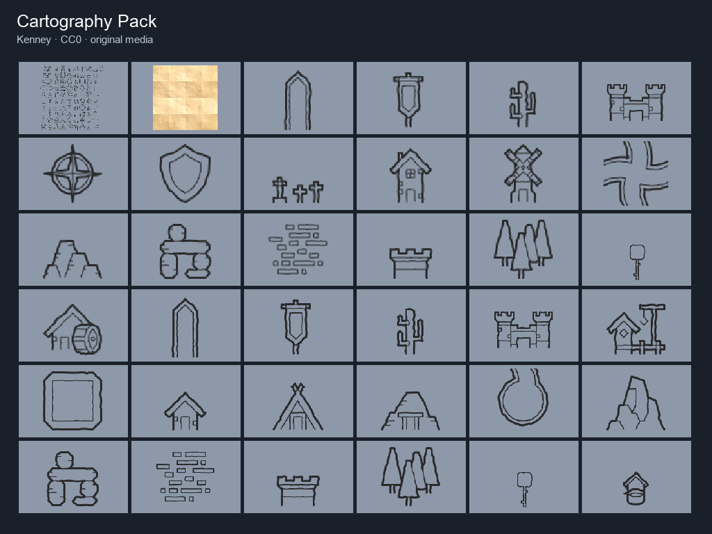 Preview of Cartography Pack