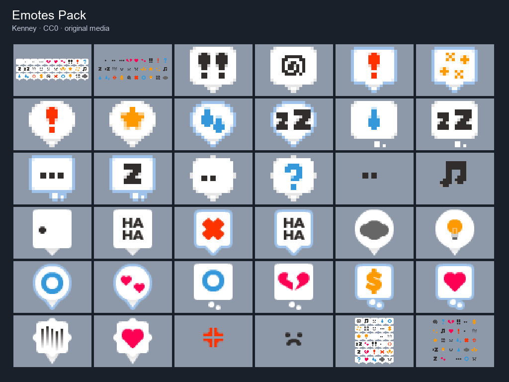 Preview of Emotes Pack